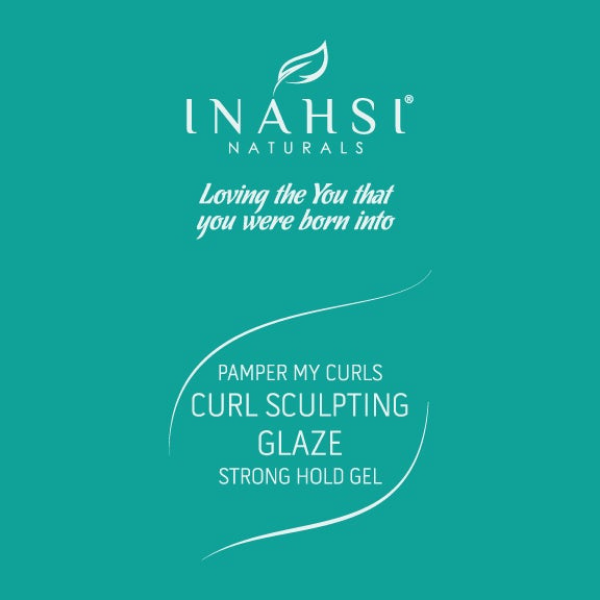 Inahsi Naturals Curl Sculpting Glaze Strong Hold Gel